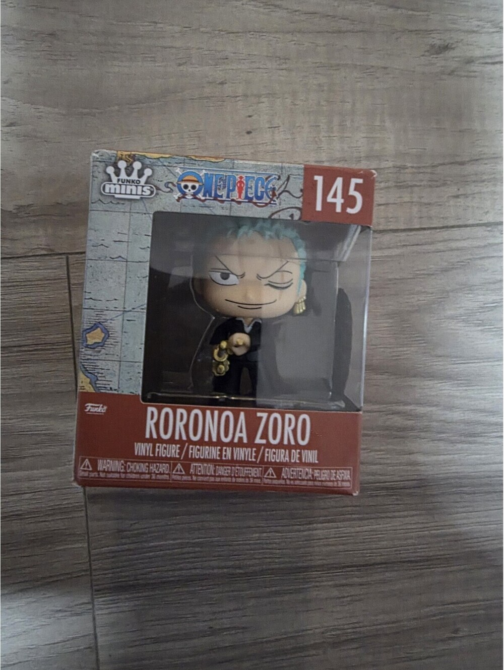 Funko Minis One Piece- Roronoa Zoro #145 Exclusive 3" Anime Vinyl Action Figures